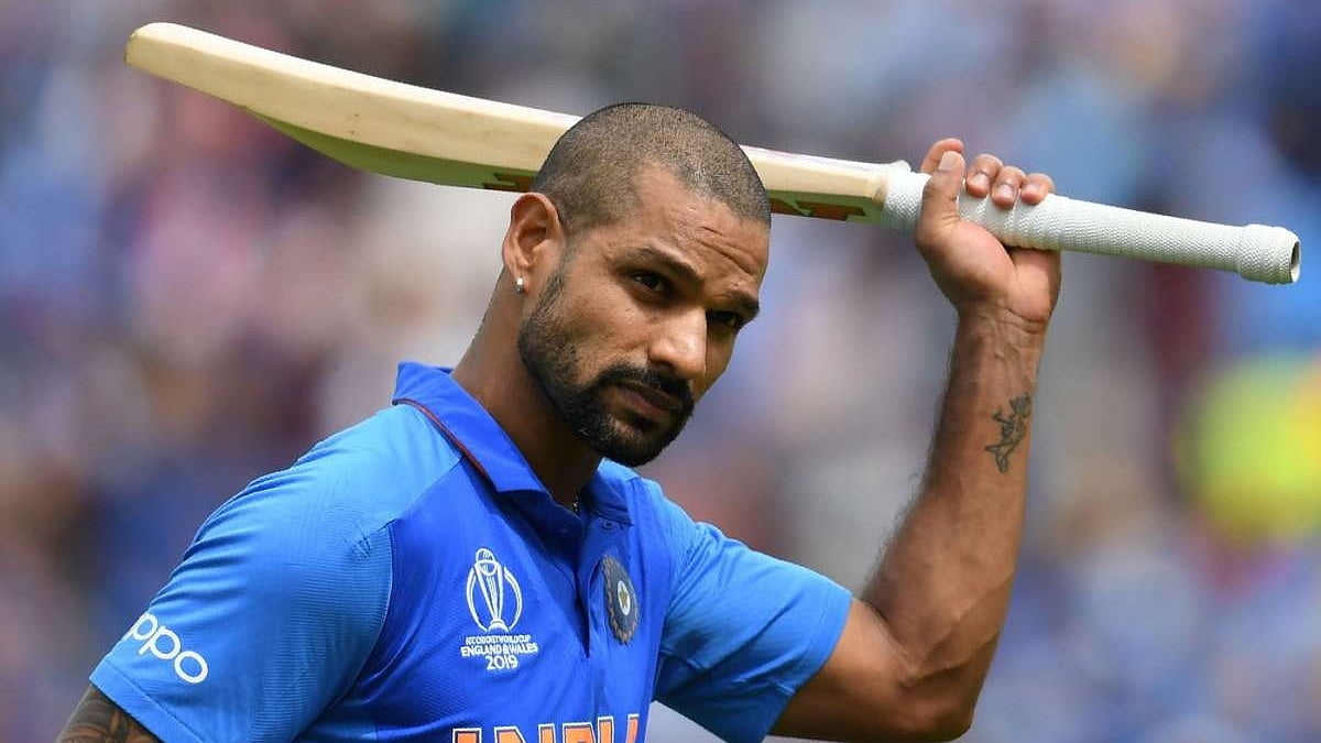 File Photo : Shikhar Dhawan was questioned by the Enforcement Directorate over an illegal betting app case.